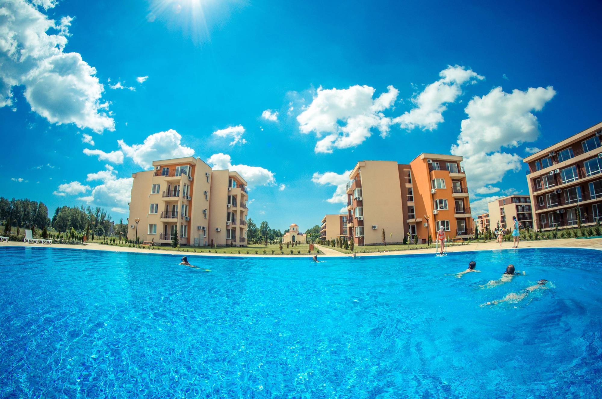 סאני ביץ' Orchid Fort Garden מראה חיצוני תמונה
